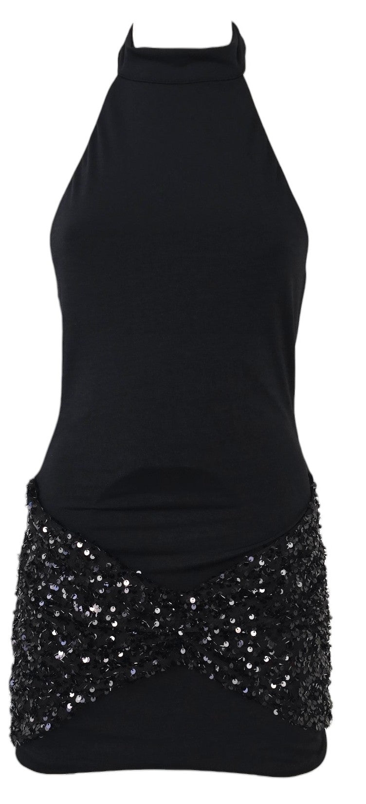 Abito a tubino con paillettes