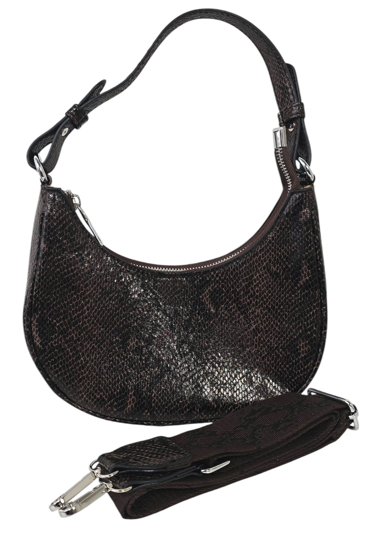 Borsa pitonata in ecopelle