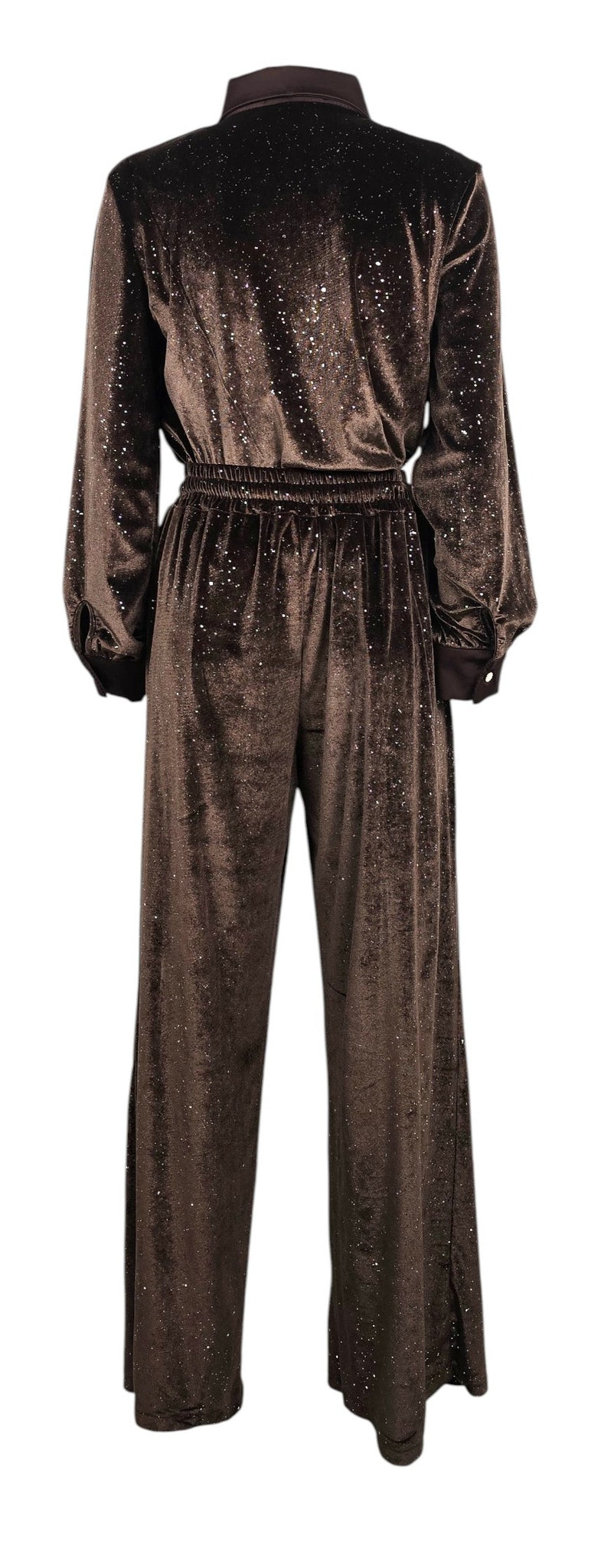 Completo tuta marrone