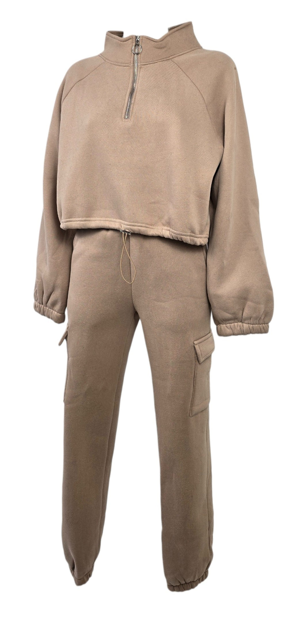 Tuta sportiva con cerniera