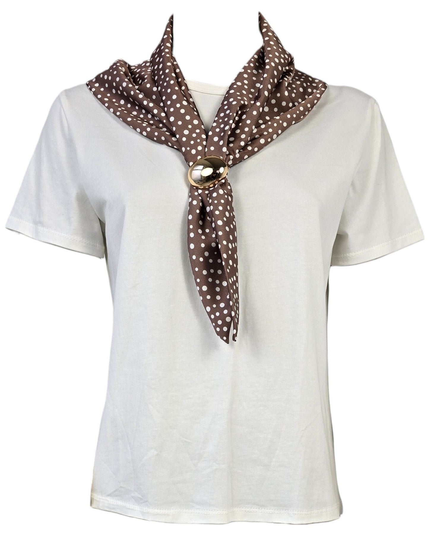 T.shirt con foulard
