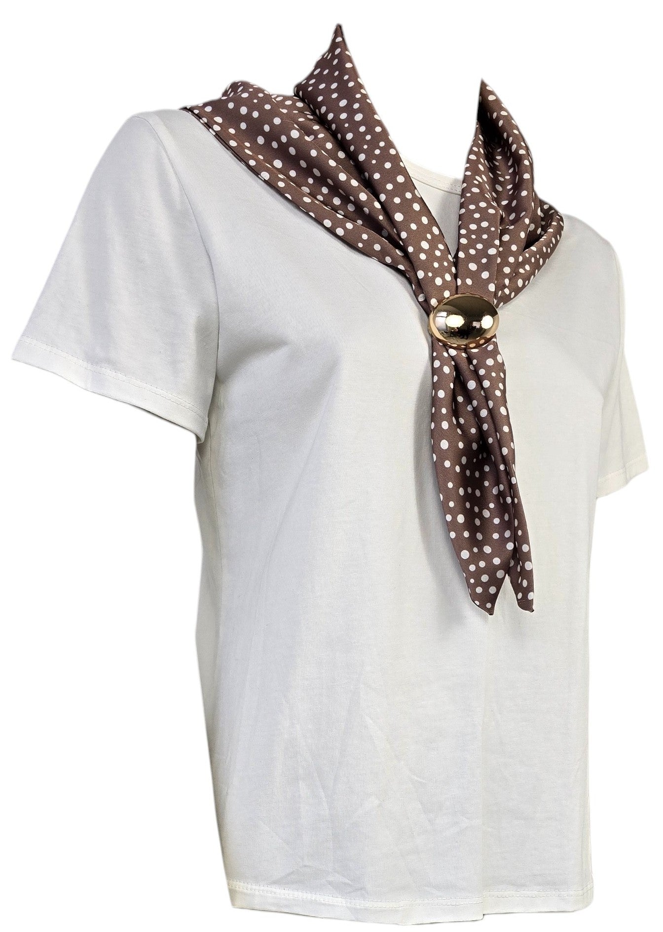 T.shirt con foulard