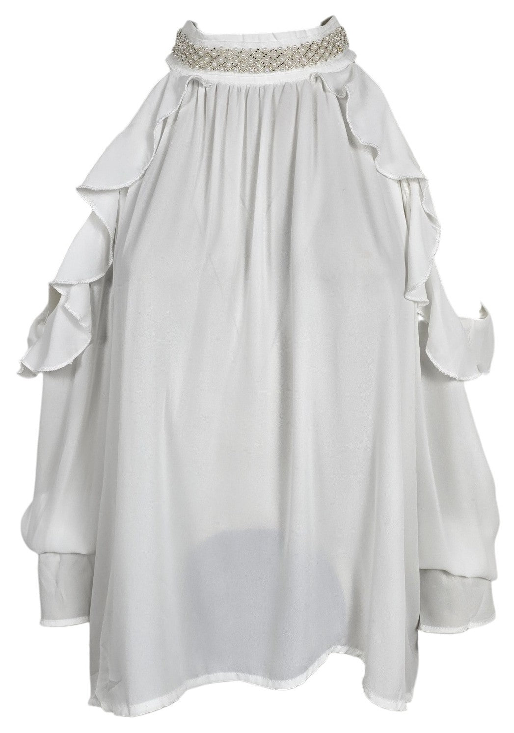 Camicia con spalle scoperte