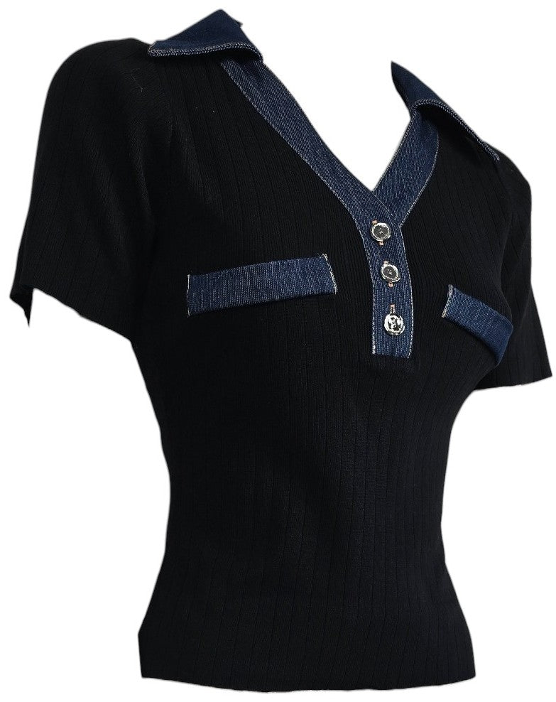 Maglia con jeans