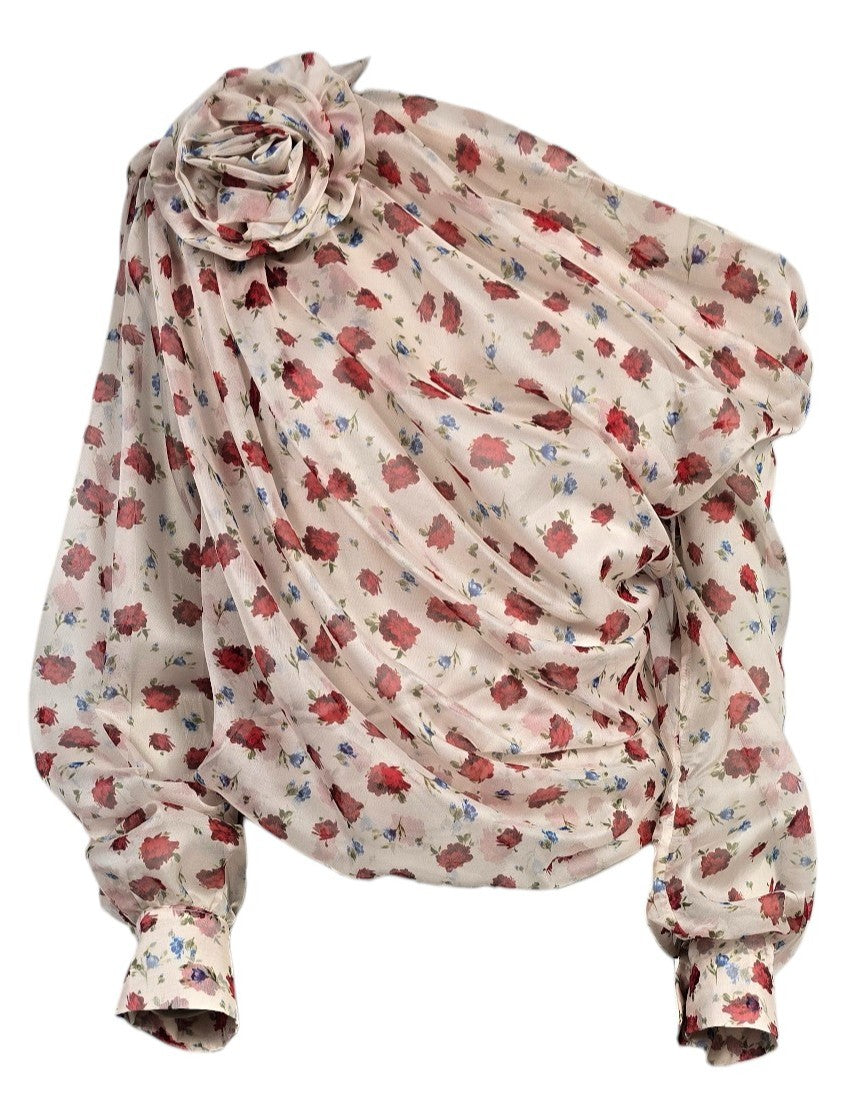 Maglia con rosa
