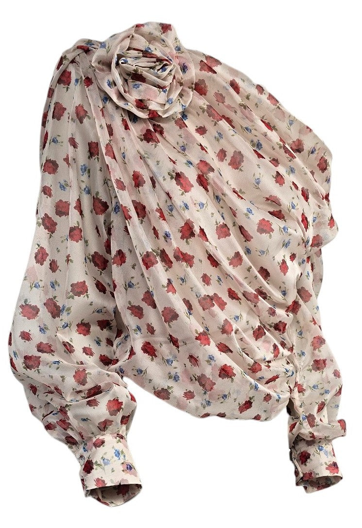Maglia con rosa