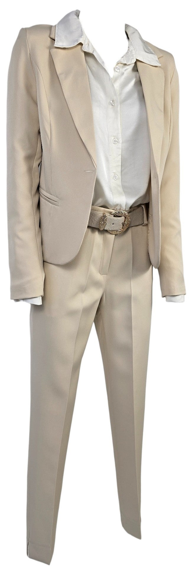Completo classico beige