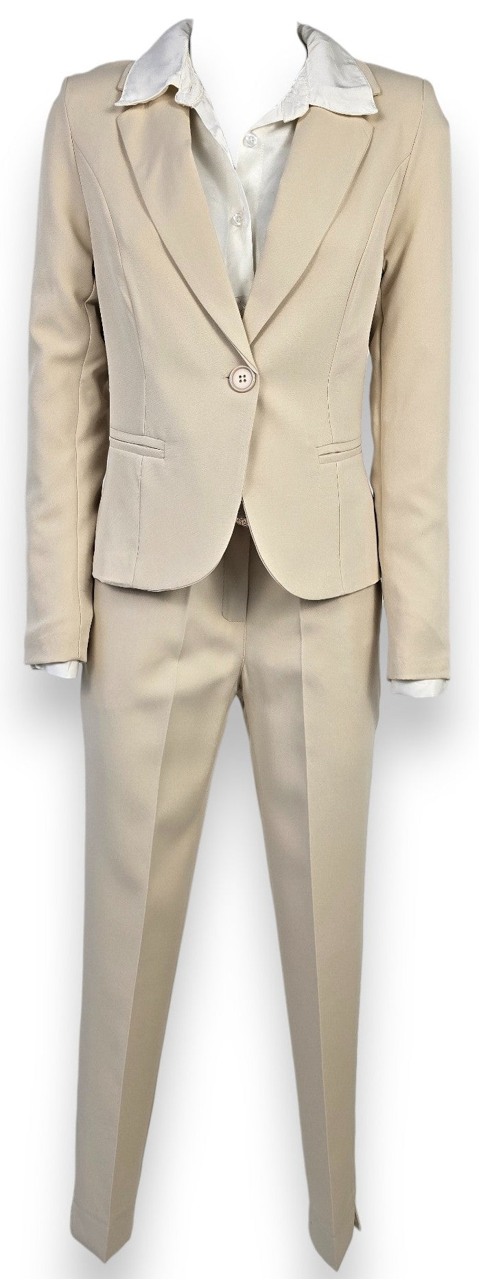 Completo classico beige
