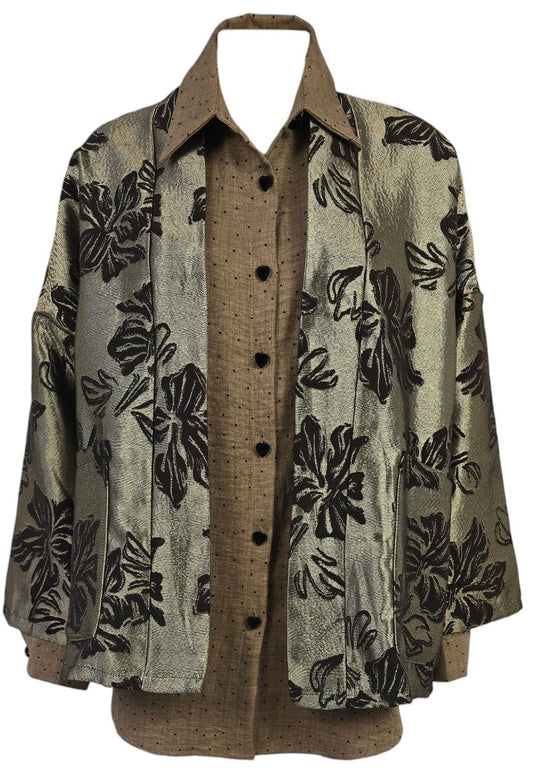 Kimono damascato