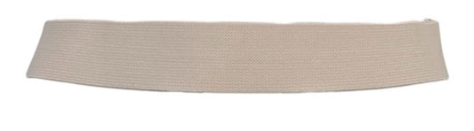 Cintura ecopelle beige