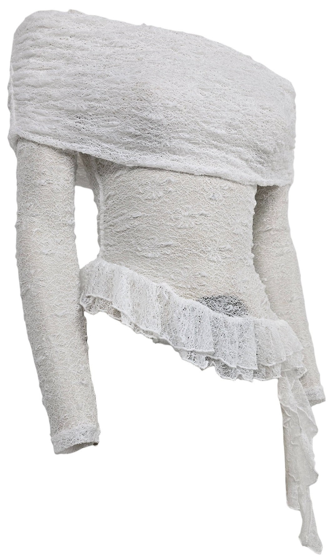 Maglia con scollo a barchetta