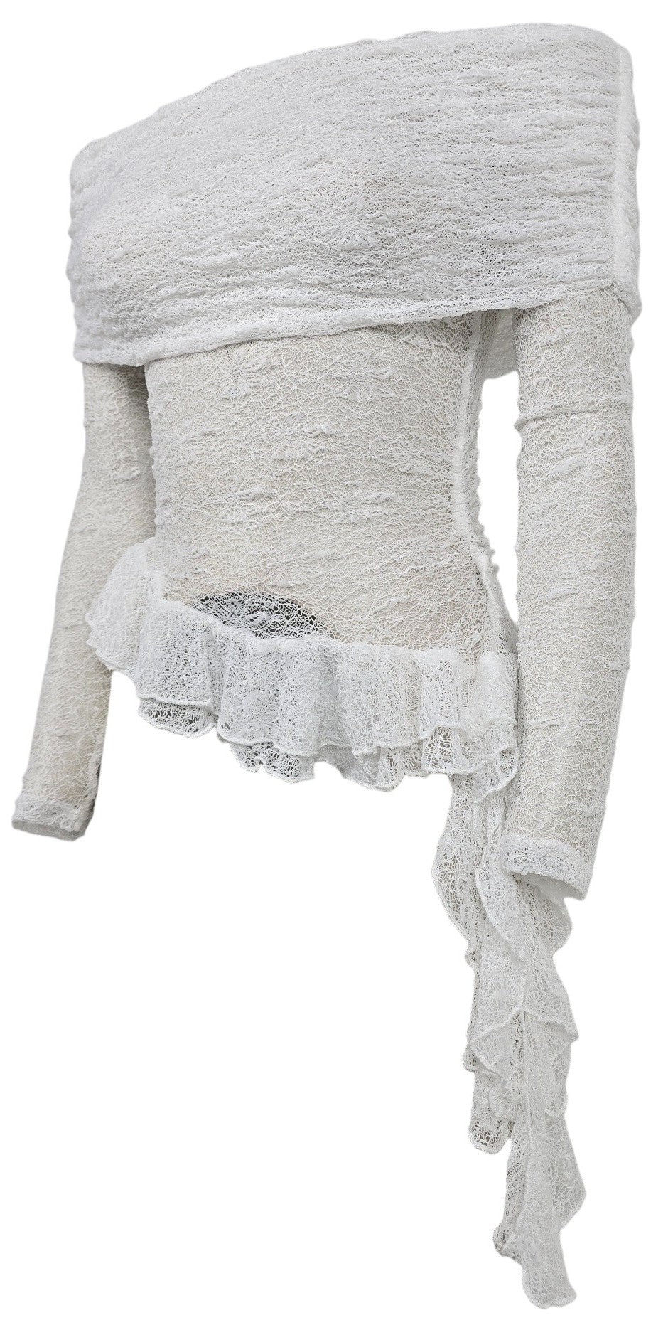 Maglia con scollo a barchetta