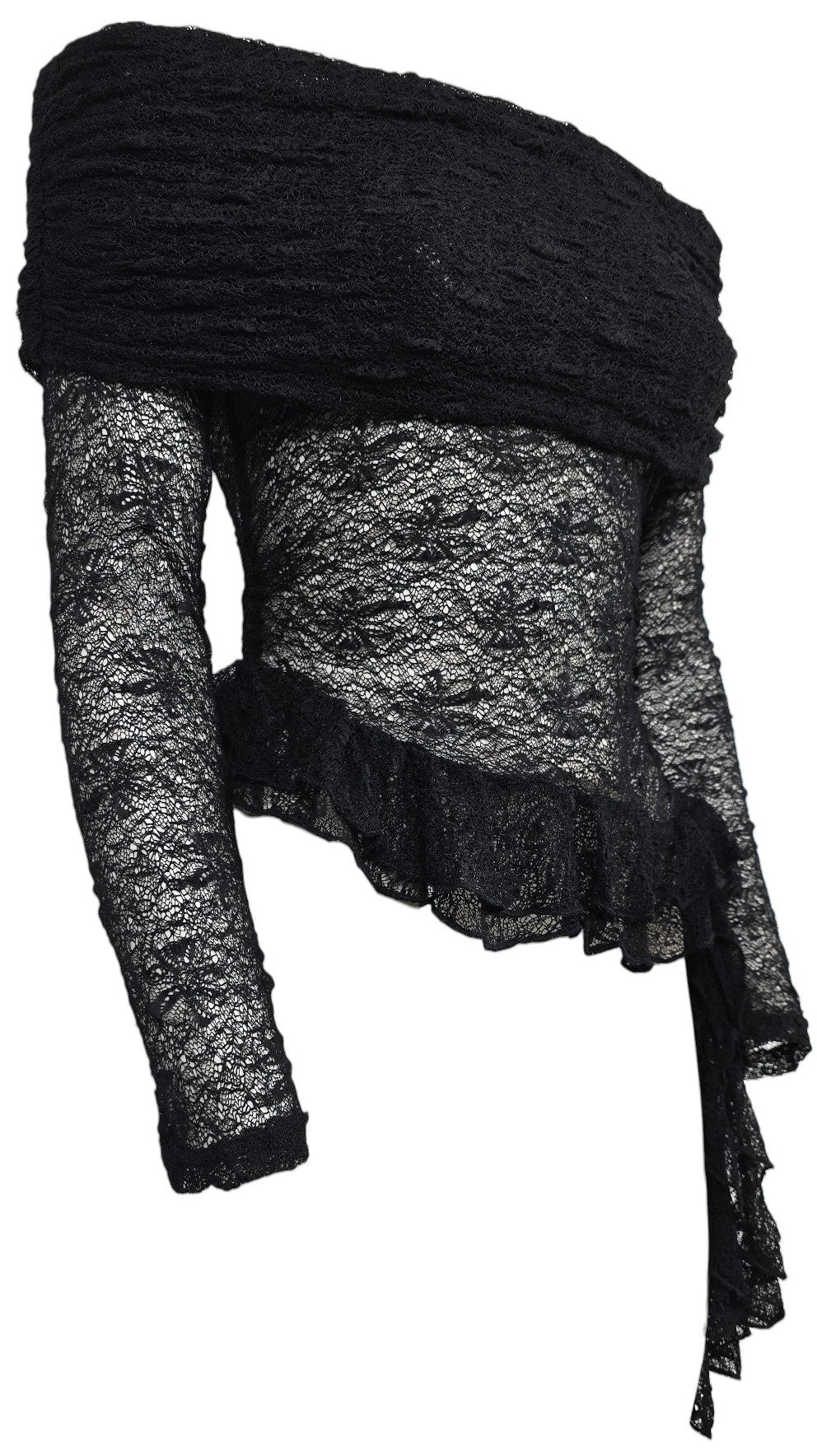 Maglia con scollo a barchetta