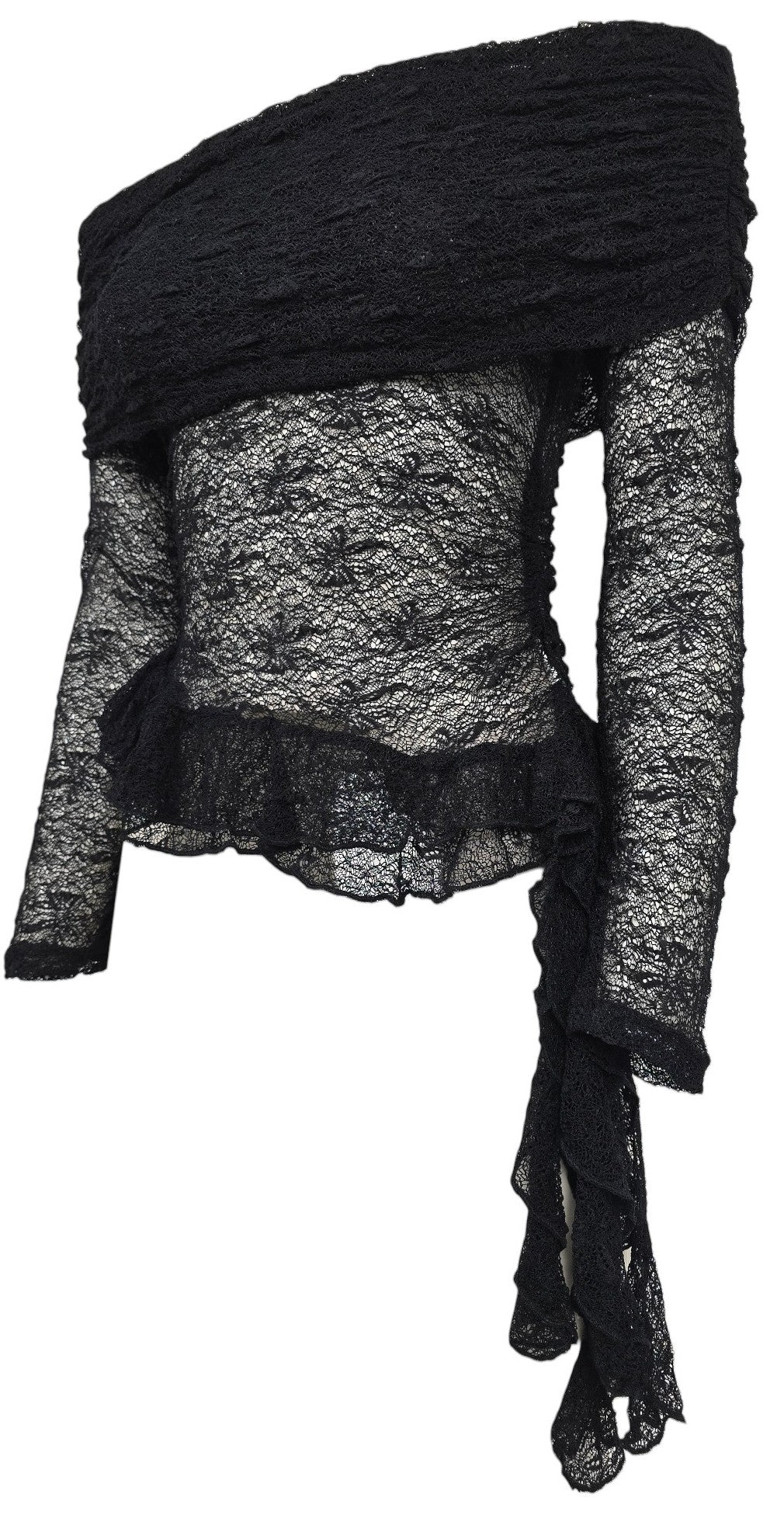 Maglia con scollo a barchetta