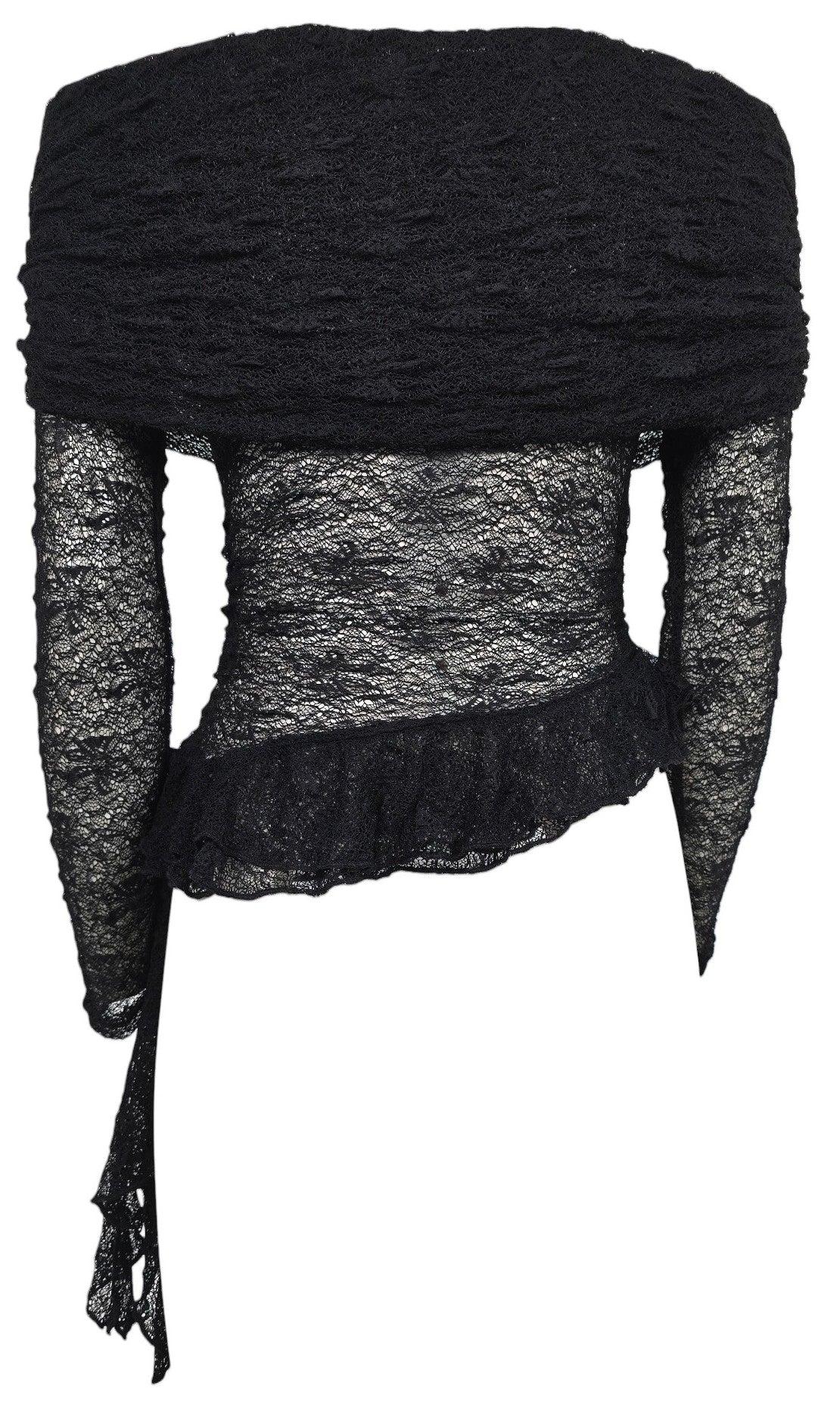 Maglia con scollo a barchetta