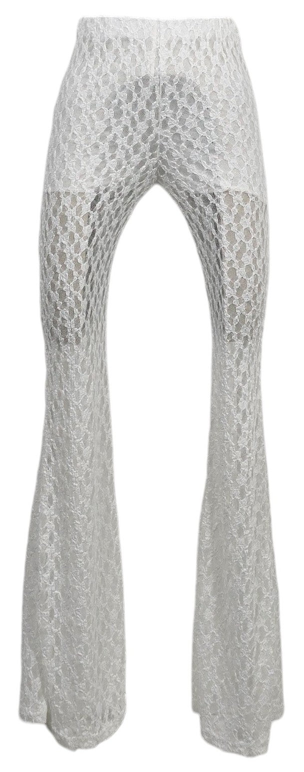 Completo pizzo bianco