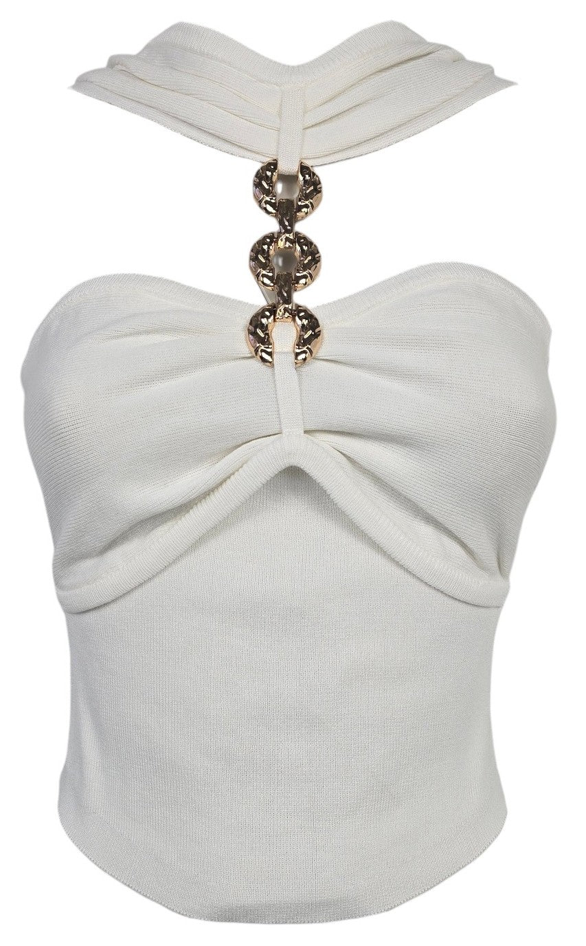 Maglia con gioiello "Orio"