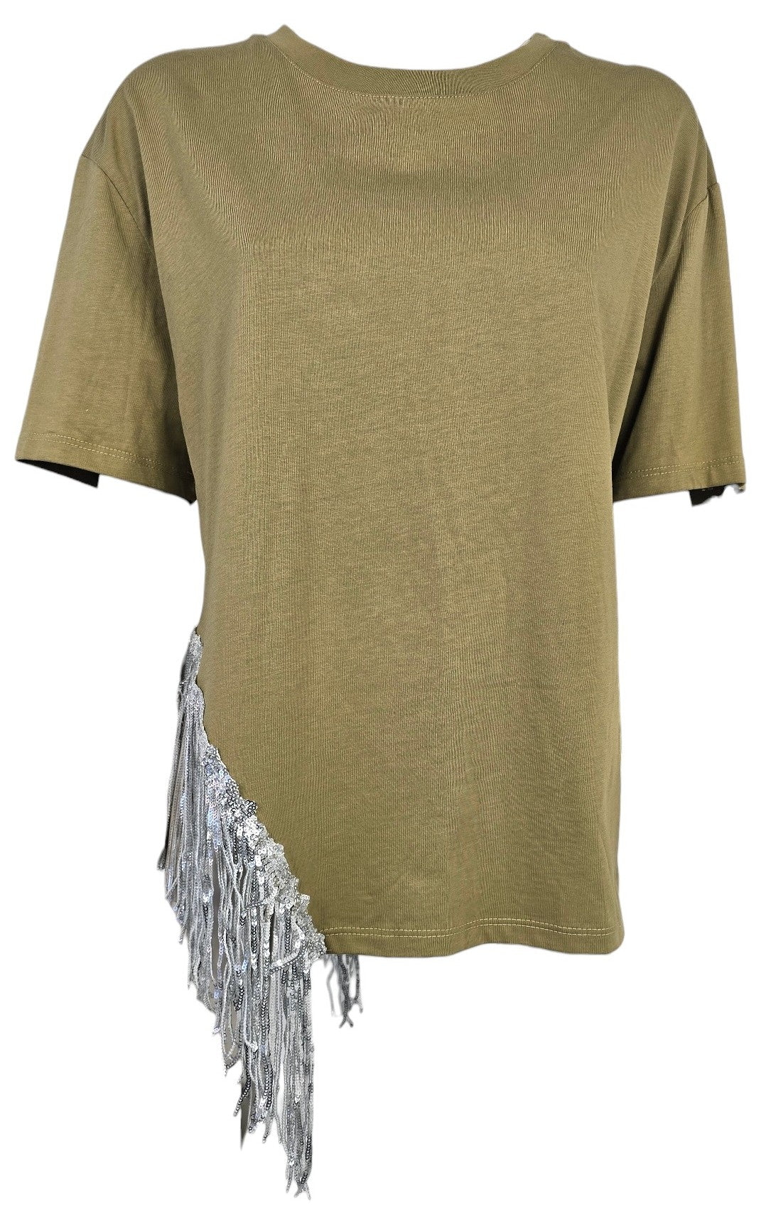 T-shirt con "cascata"