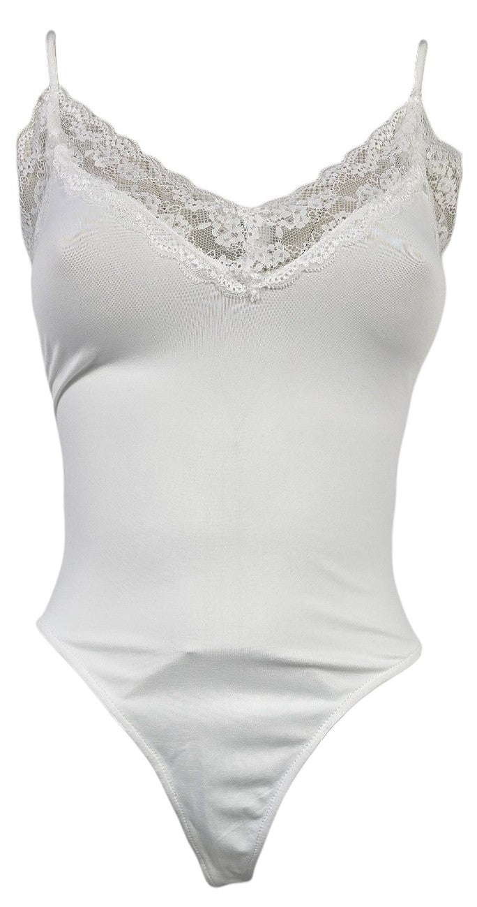Canotta con pizzo