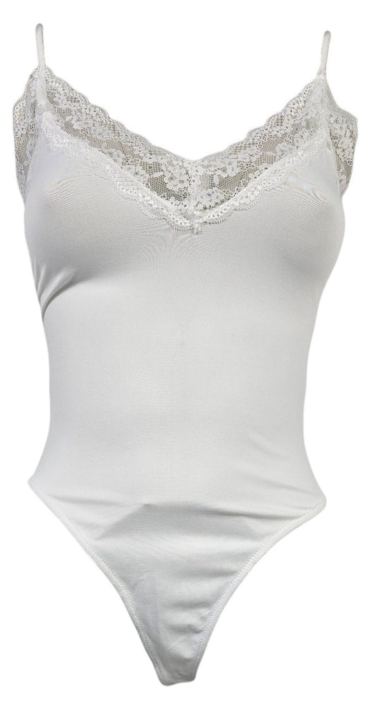 Canotta con pizzo