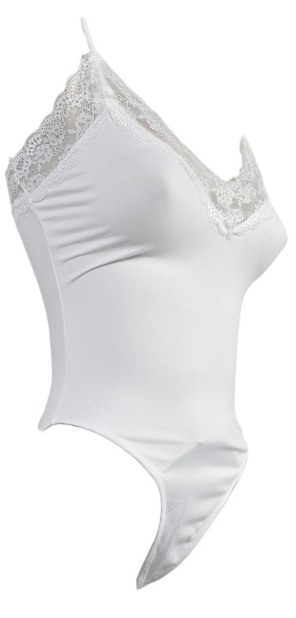 Canotta con pizzo