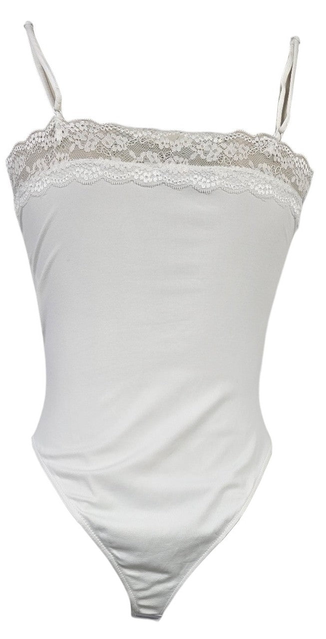 Canotta con pizzo