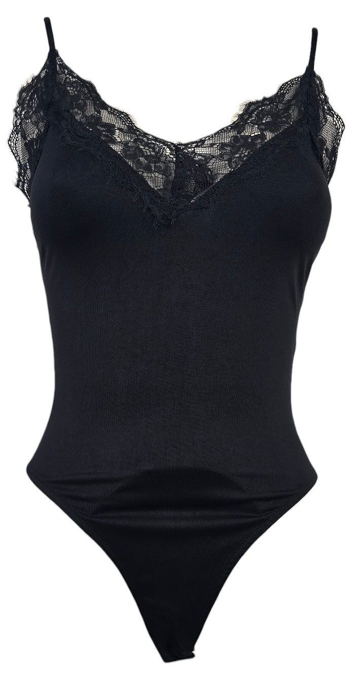 Canotta con pizzo