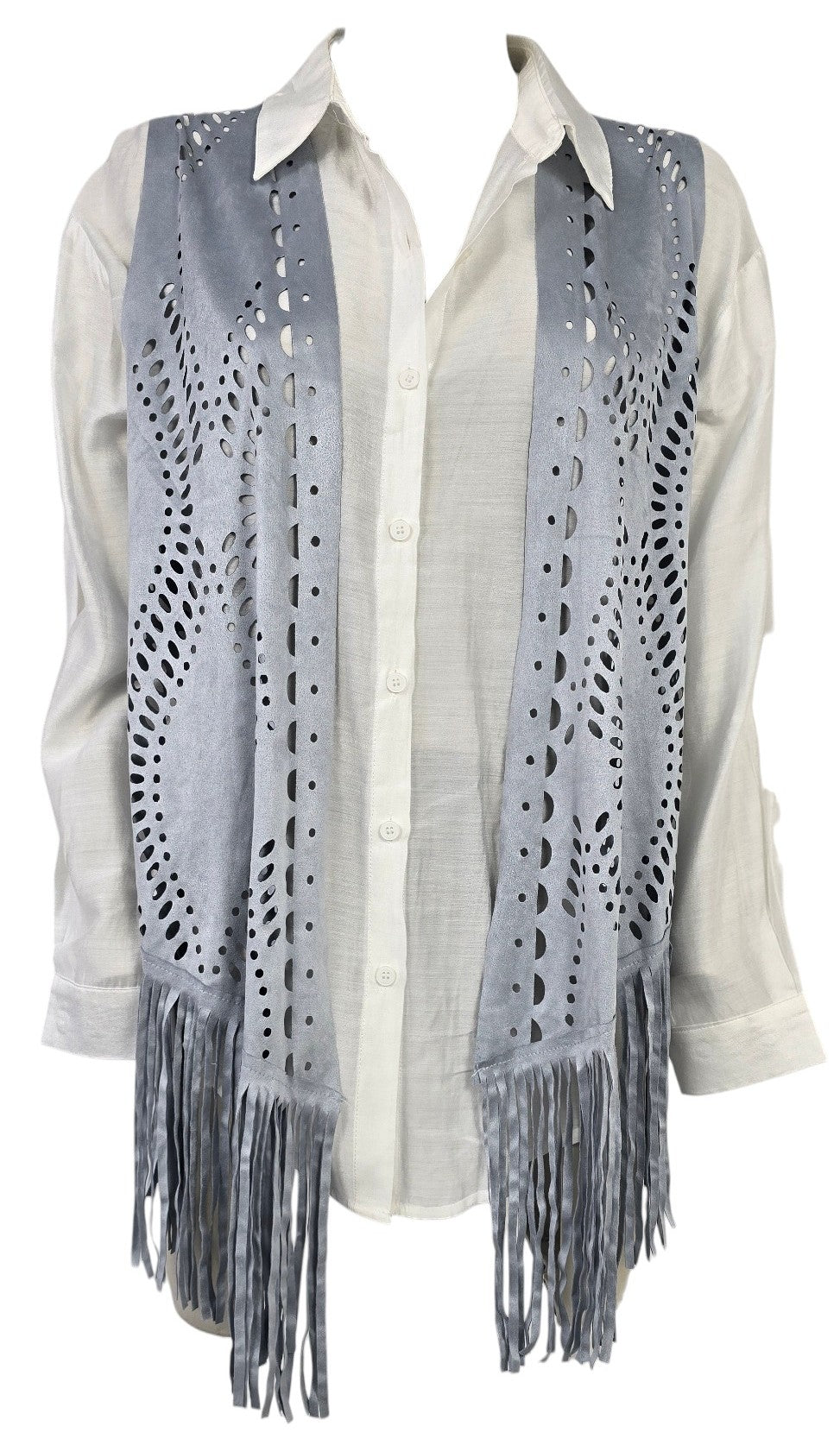 Cardigan con lacci