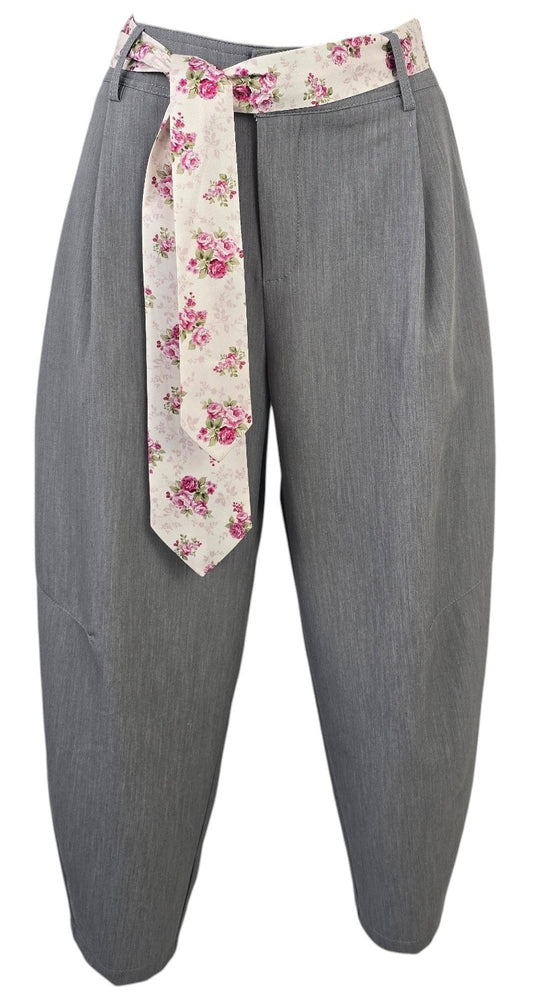 Pantalone, Mom fit grigio