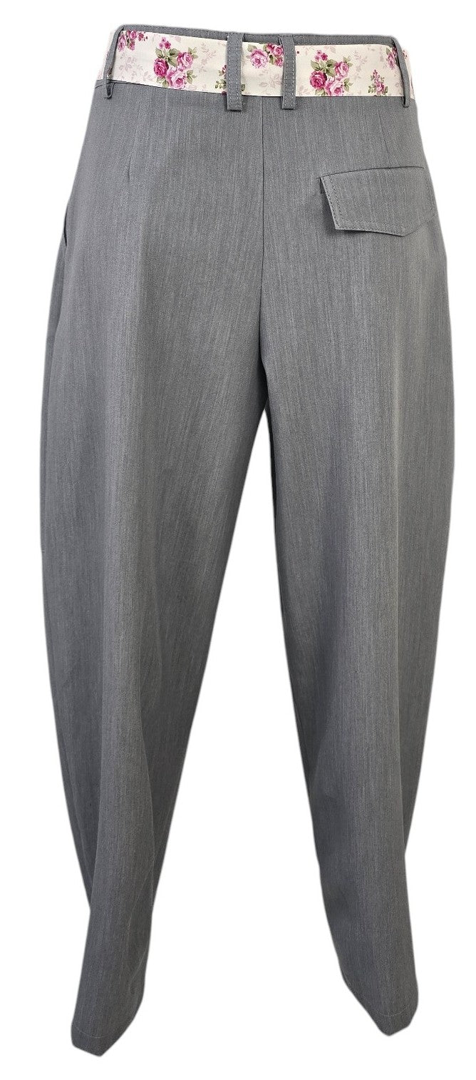 Pantalone, Mom fit grigio