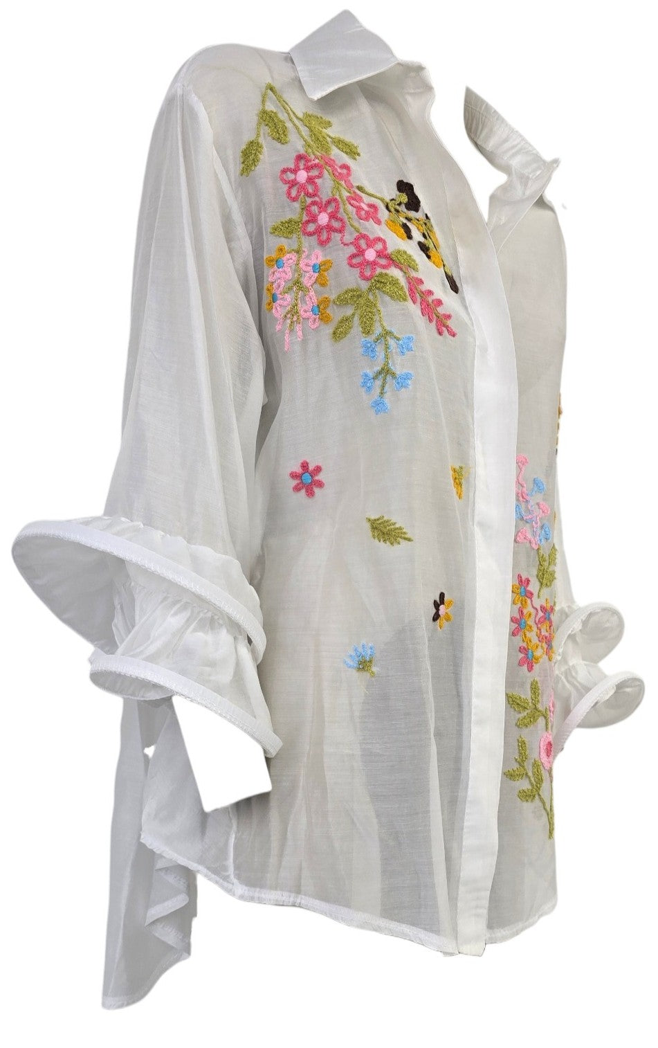 Camicia bianca over