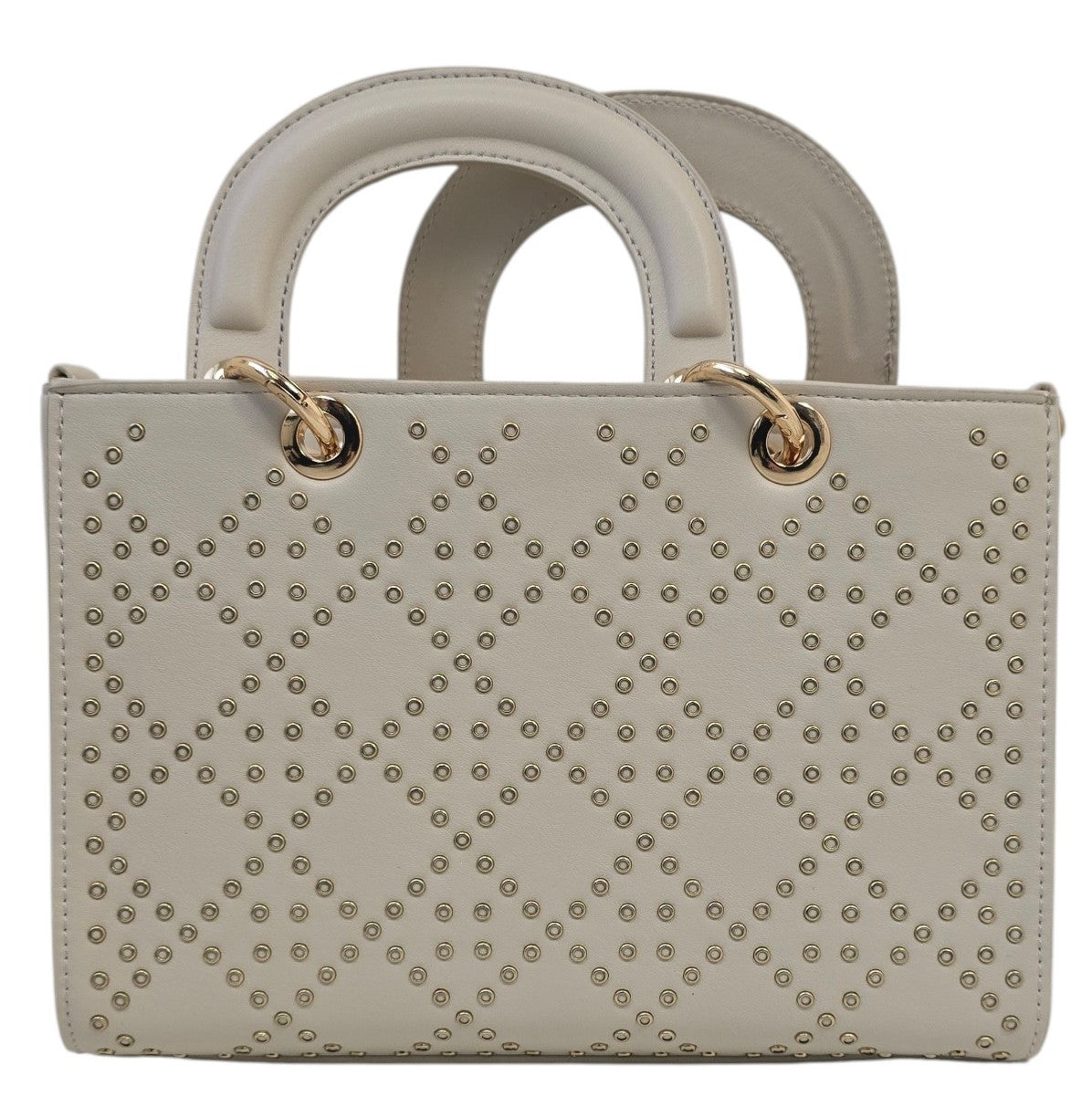 Borsa con borchie oro