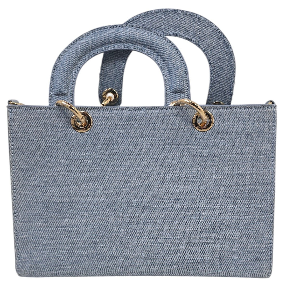 Borsa con borchie oro