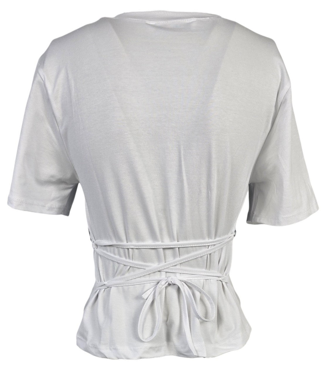 T-shirt corsetto jeans