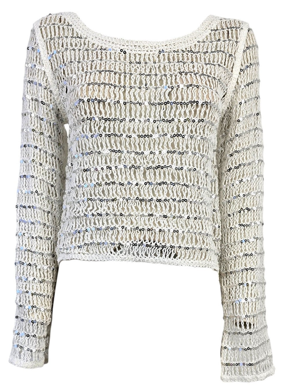 Maglia con pailletes