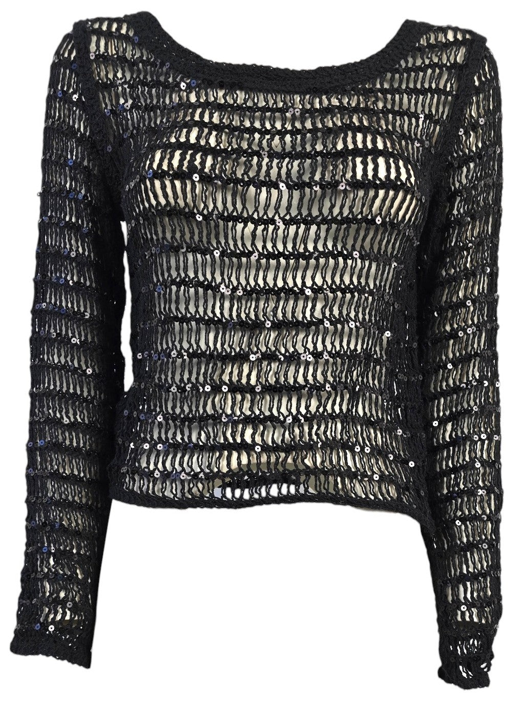 Maglia con pailletes