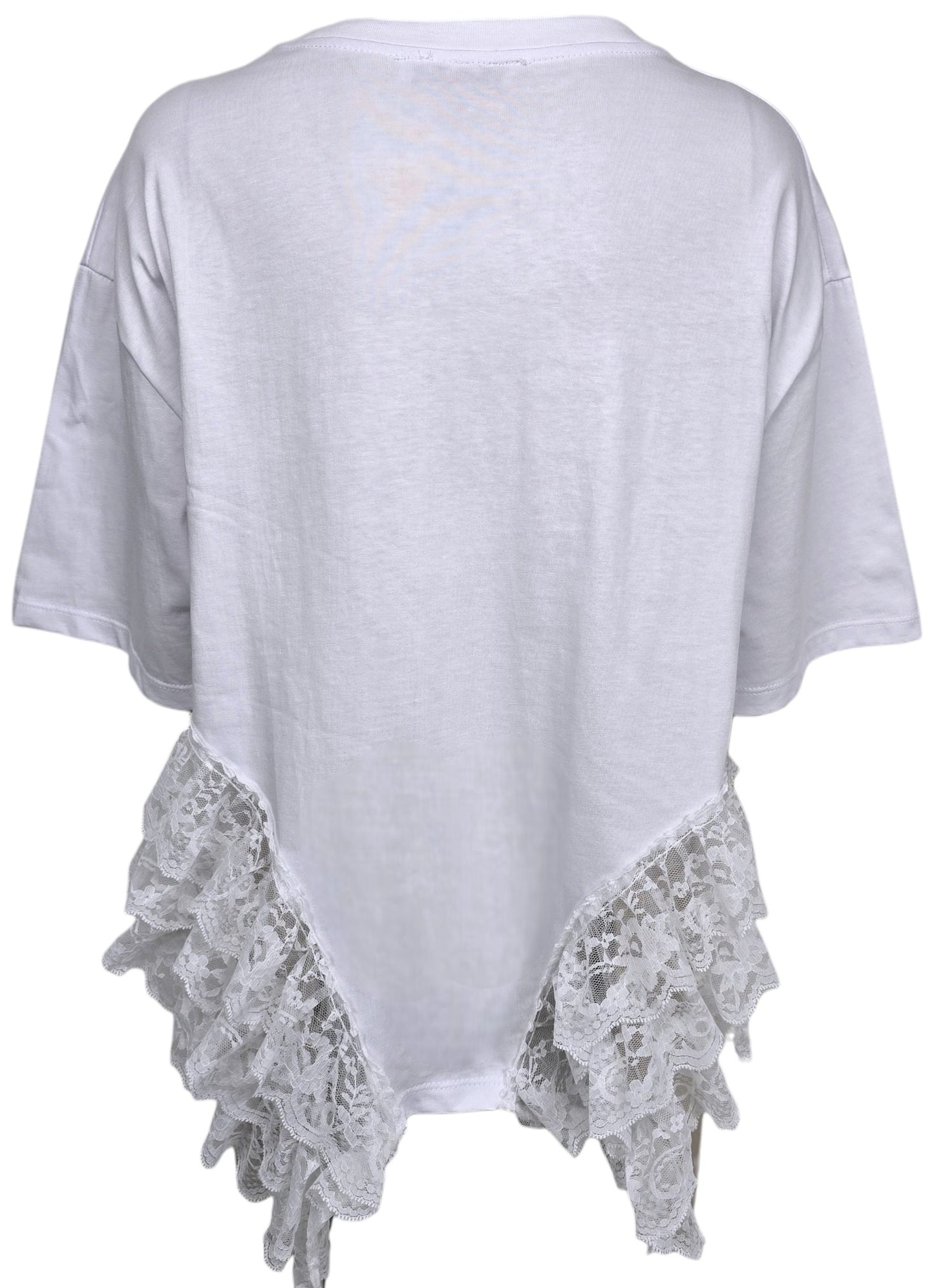 Maxi maglia bianca