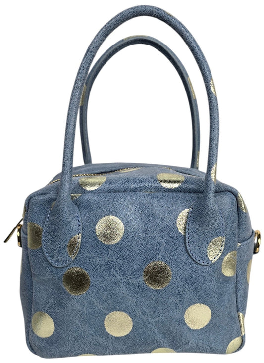 Borsa in pelle "Pois"