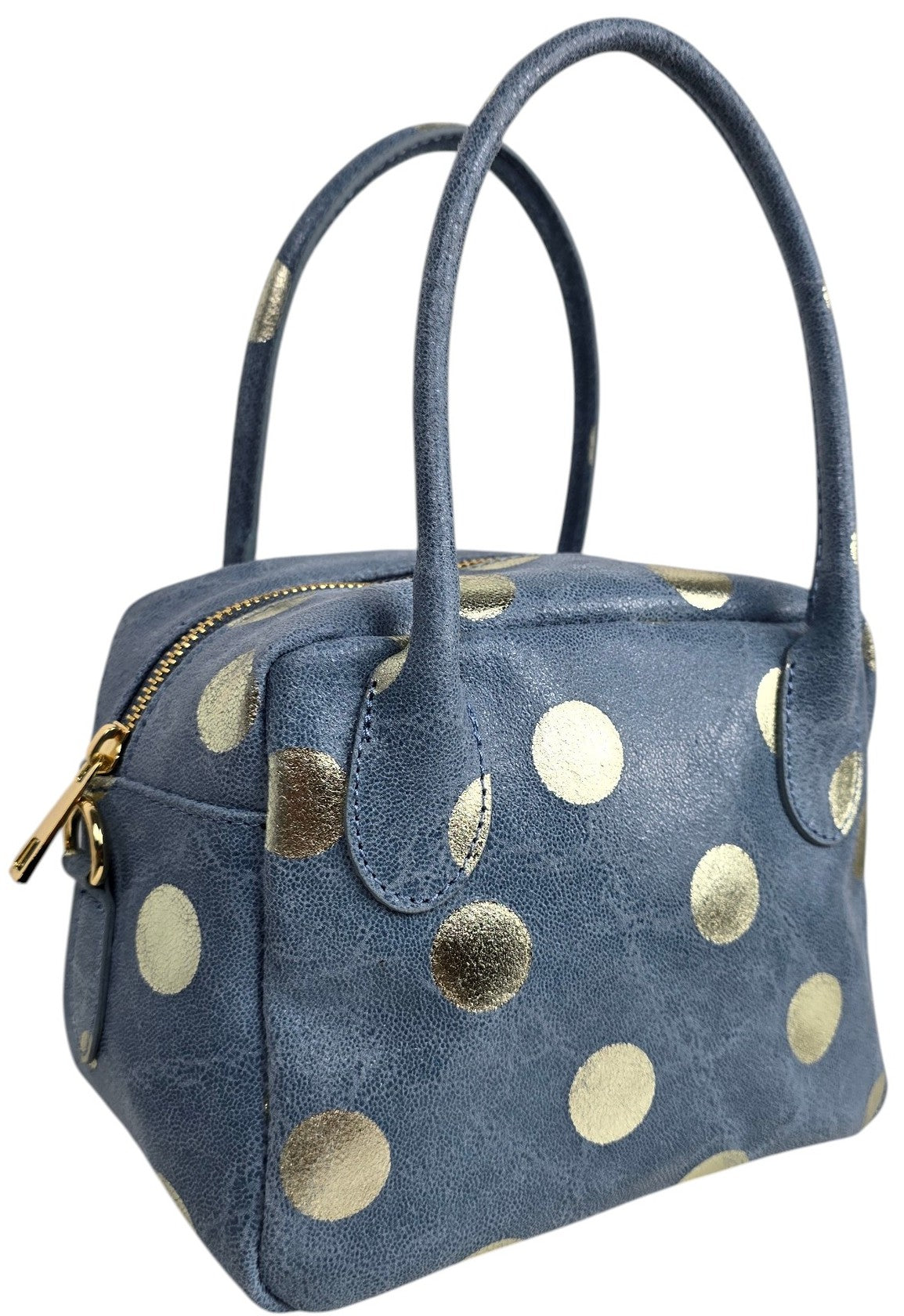 Borsa in pelle "Pois"