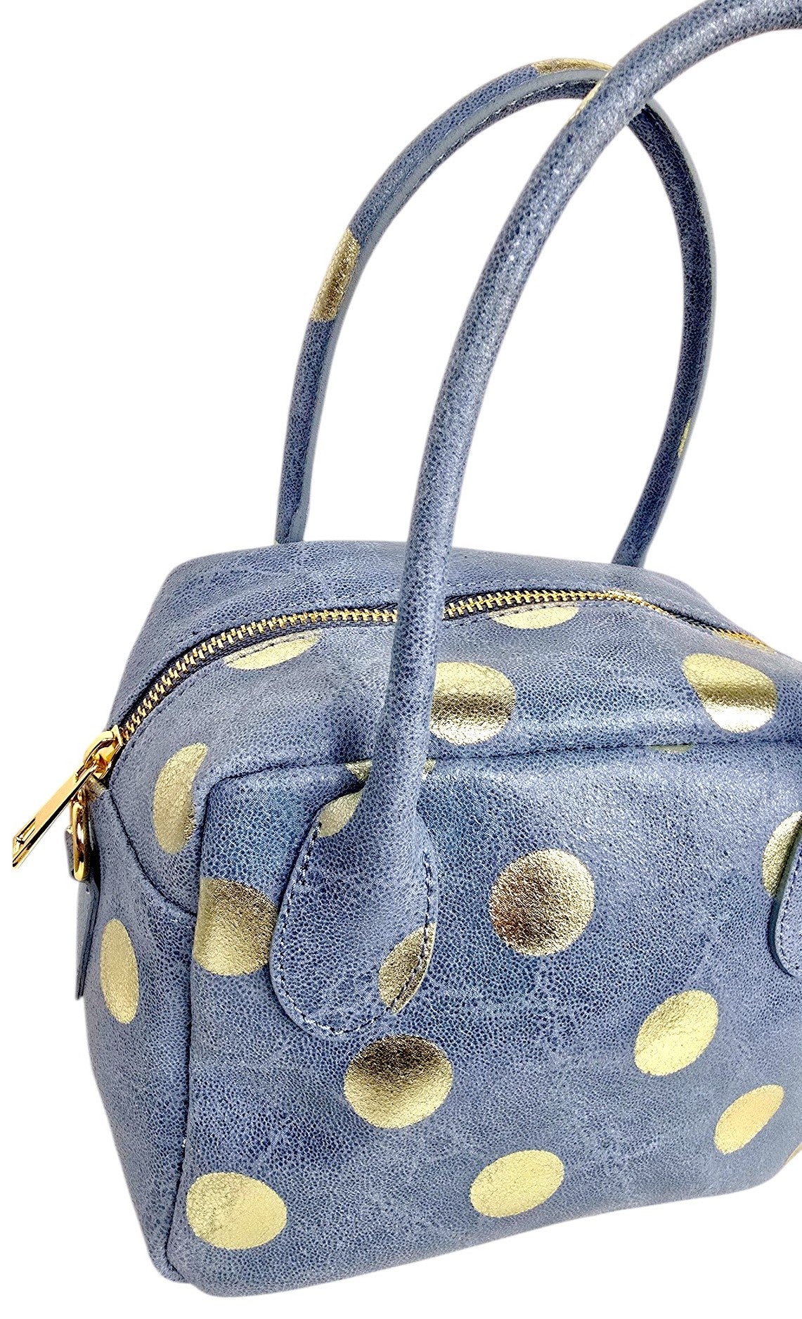 Borsa in pelle "Pois"