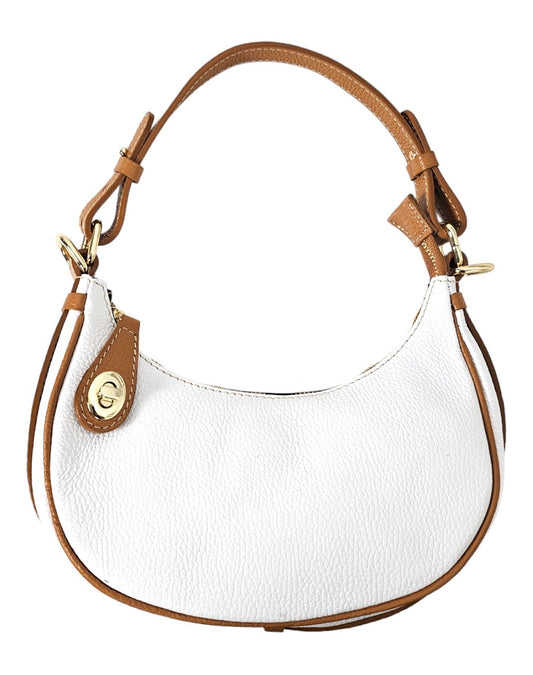 Borsa in vera pelle a barchetta