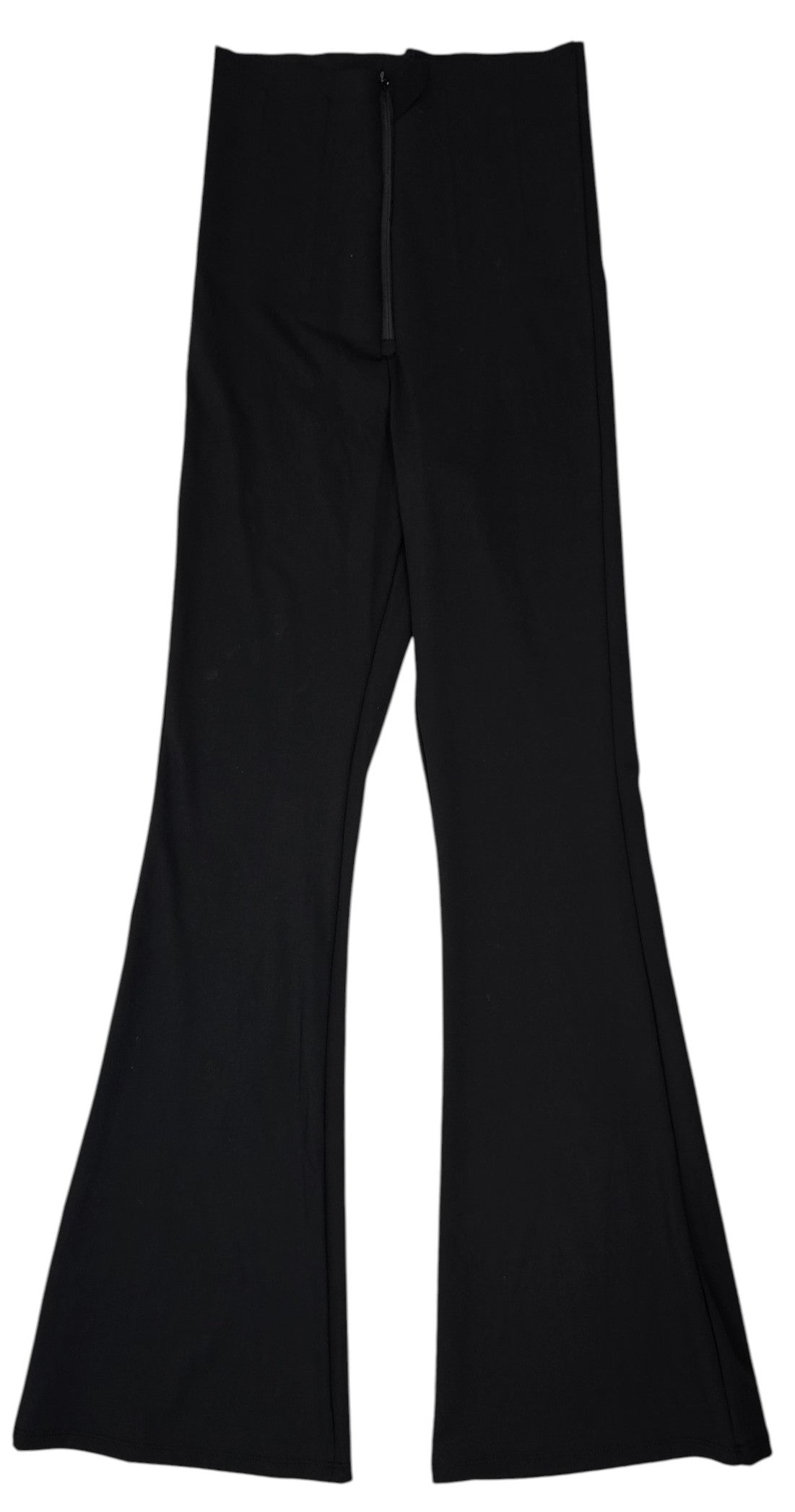 Leggings a zampa con zip