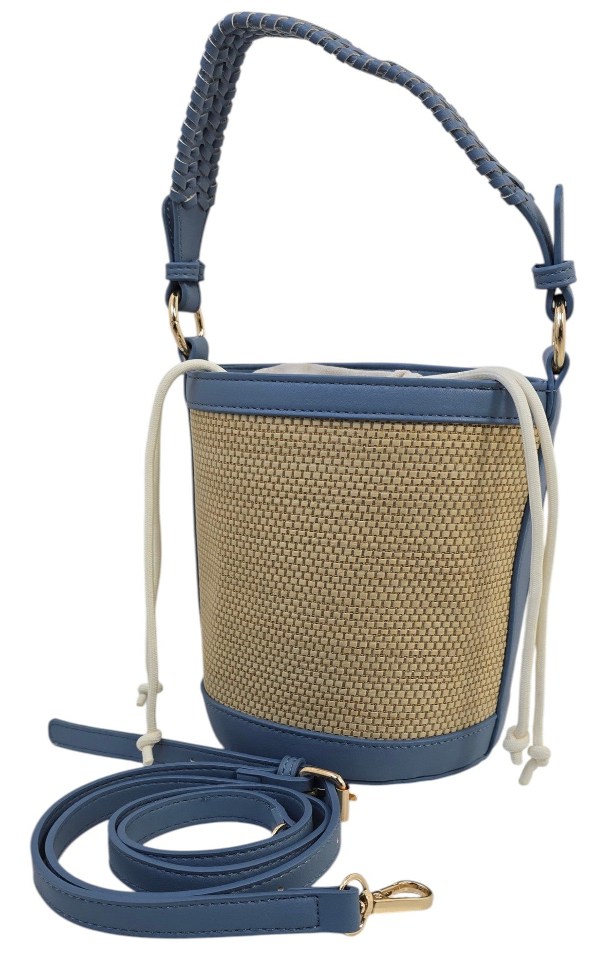 Borsa a secchiello in Rafia