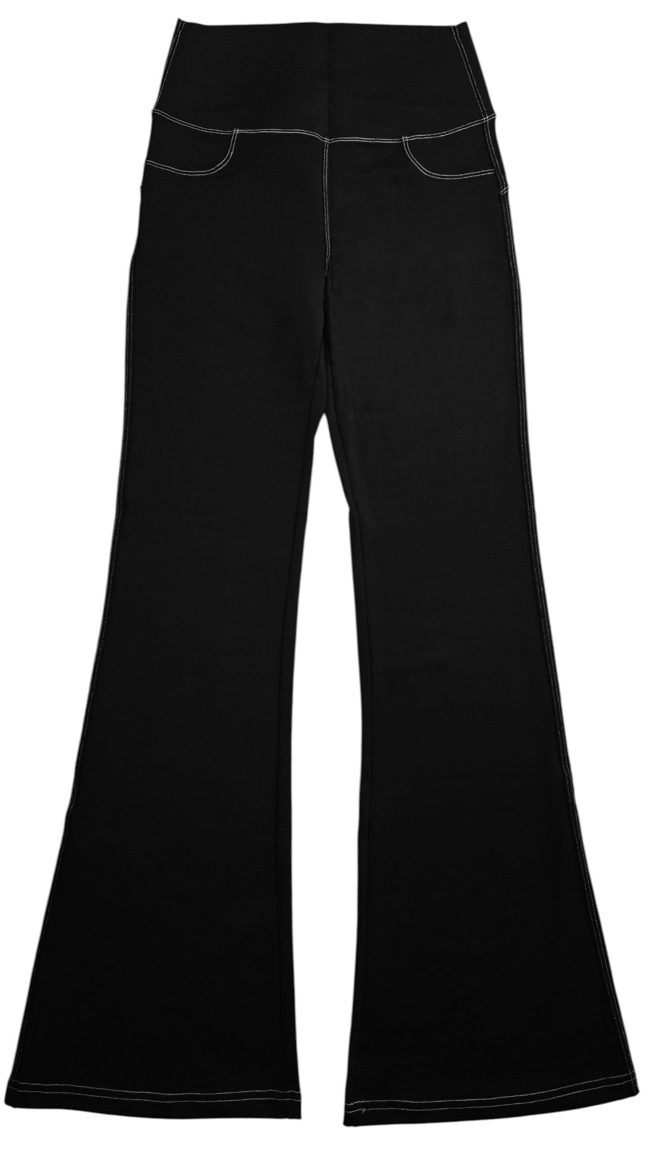 Leggings a zampa con baschina