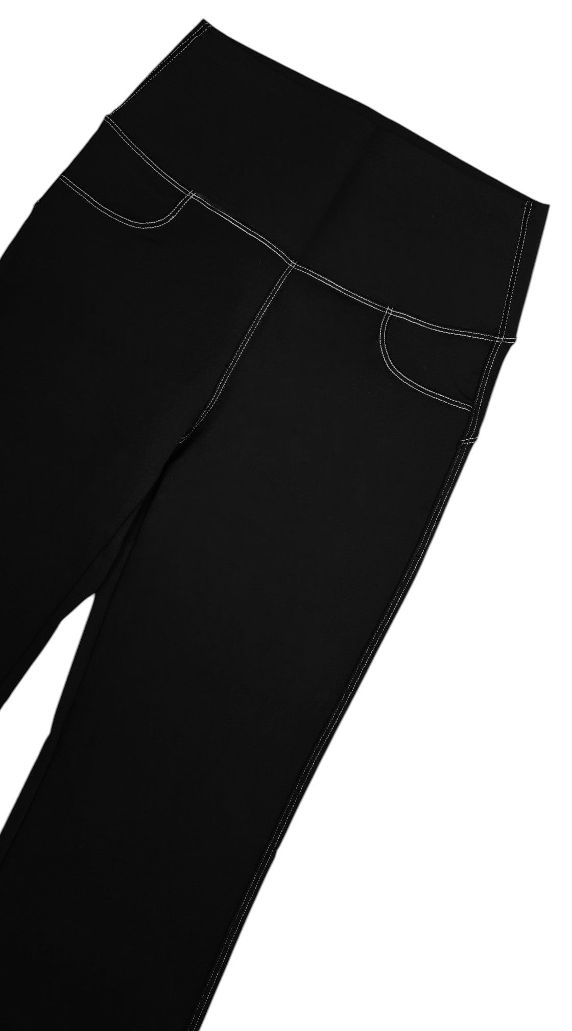 Leggings a zampa con baschina