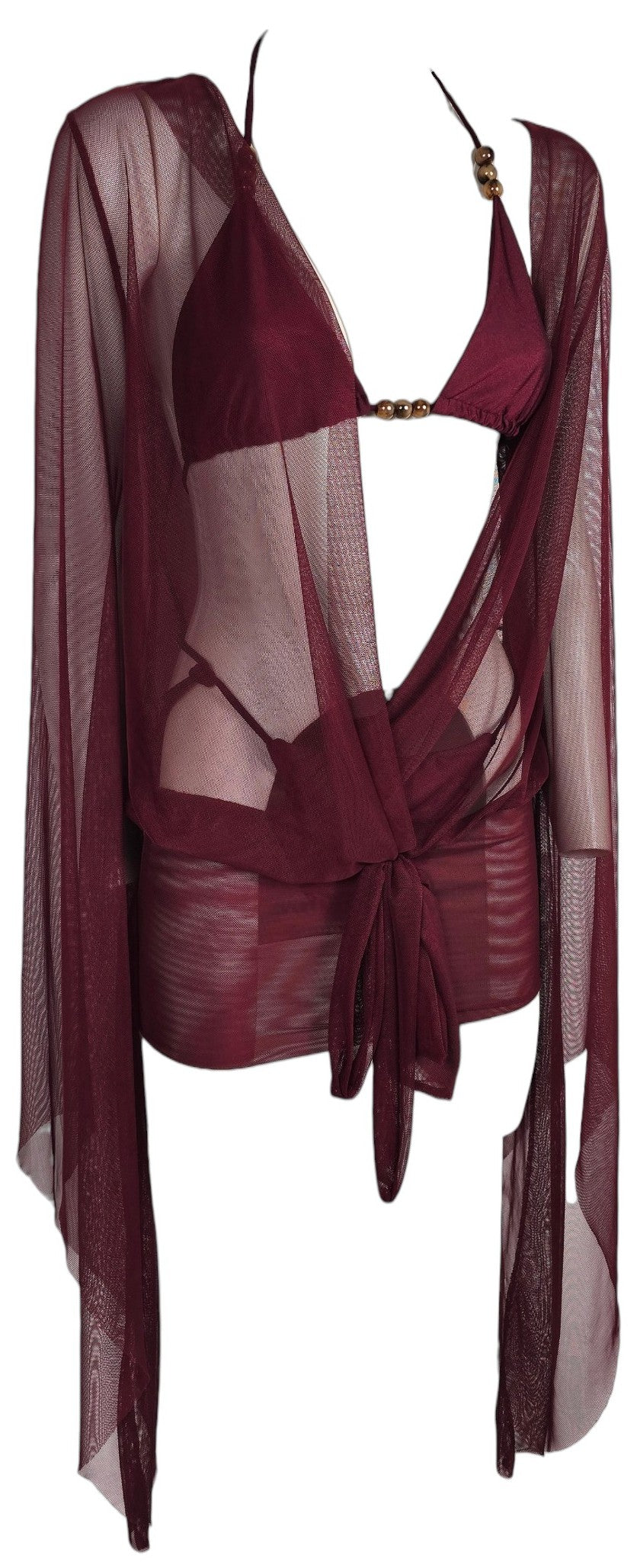 Set bikini con pareo