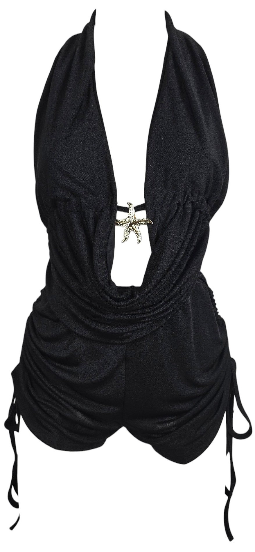 Completo nero "Stella marina"