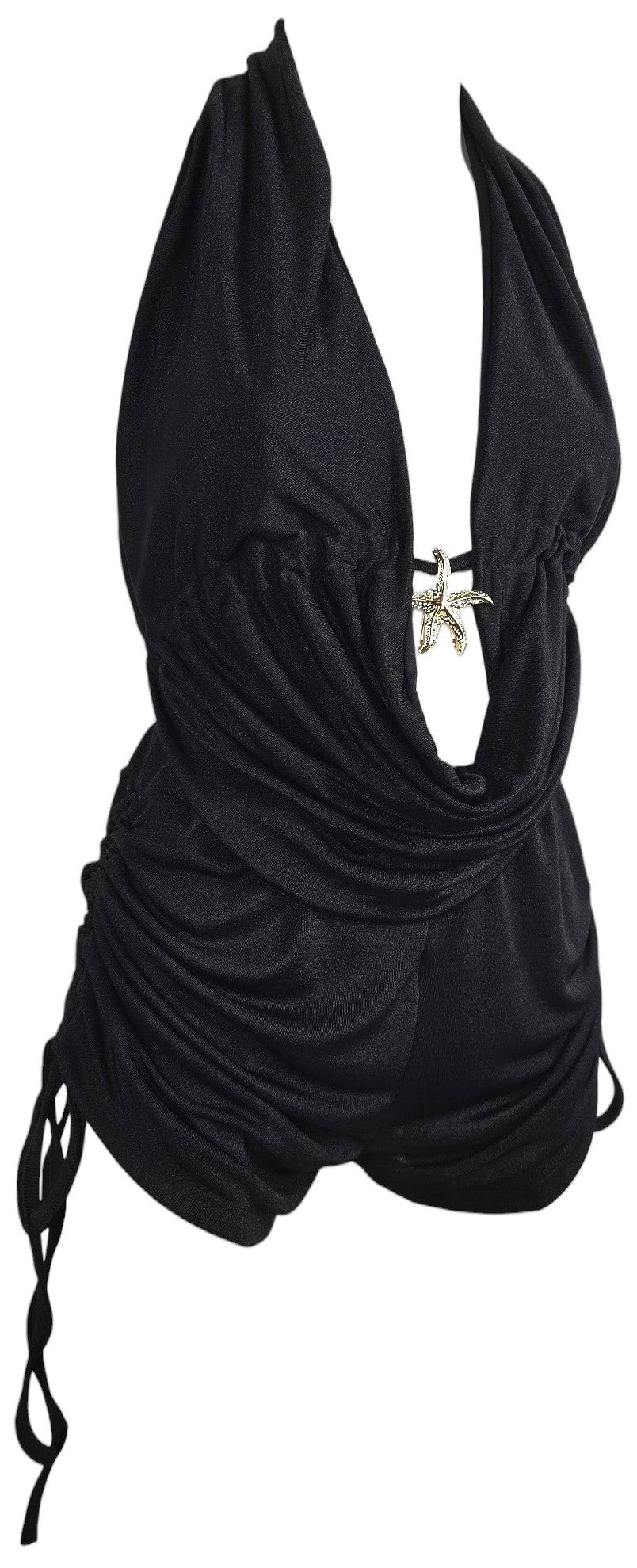 Completo nero "Stella marina"