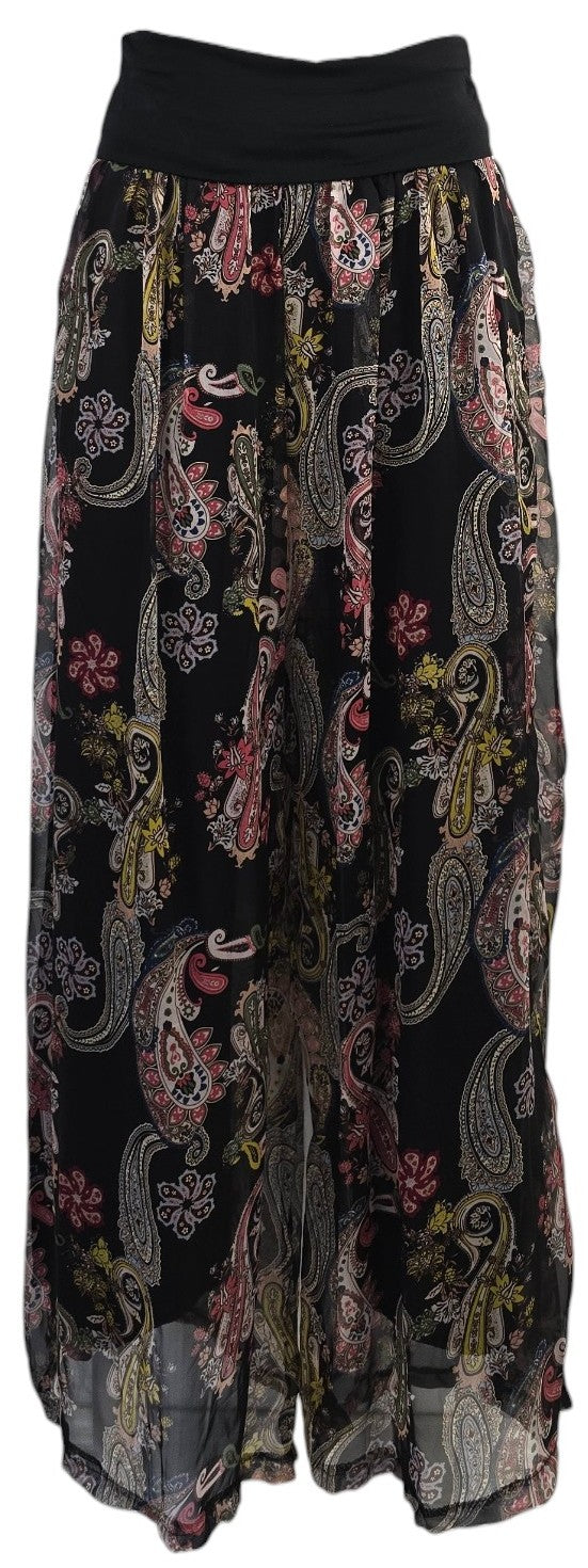 Pantalone a fantasia "Velo"