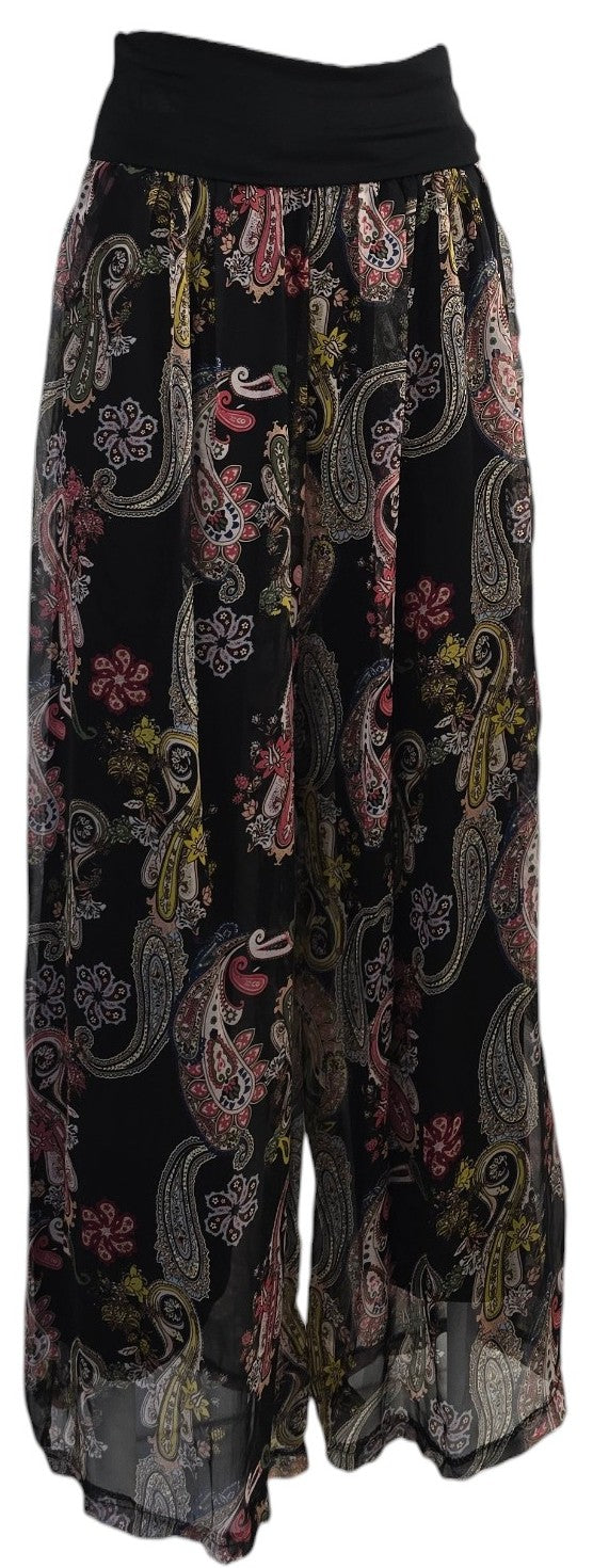 Pantalone a fantasia "Velo"